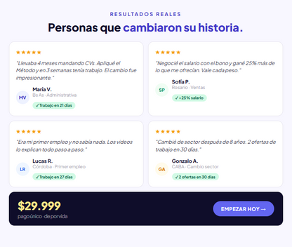 El Método Maca Recluta: Conseguí empleo en 30 días